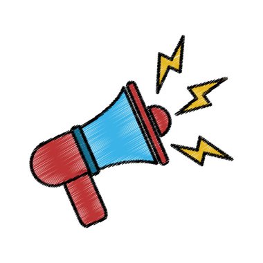 İzole megafon tasarım