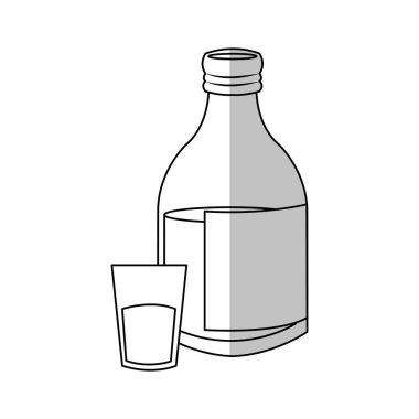 İzole Meksika tekila tasarım