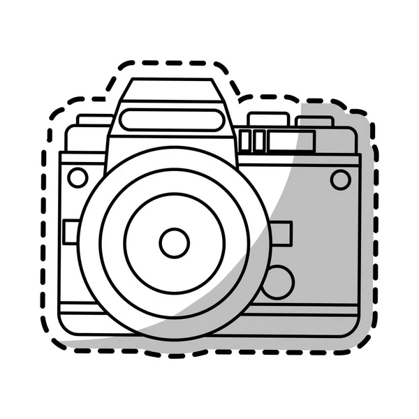 Isolated camera device design — Stock Vector