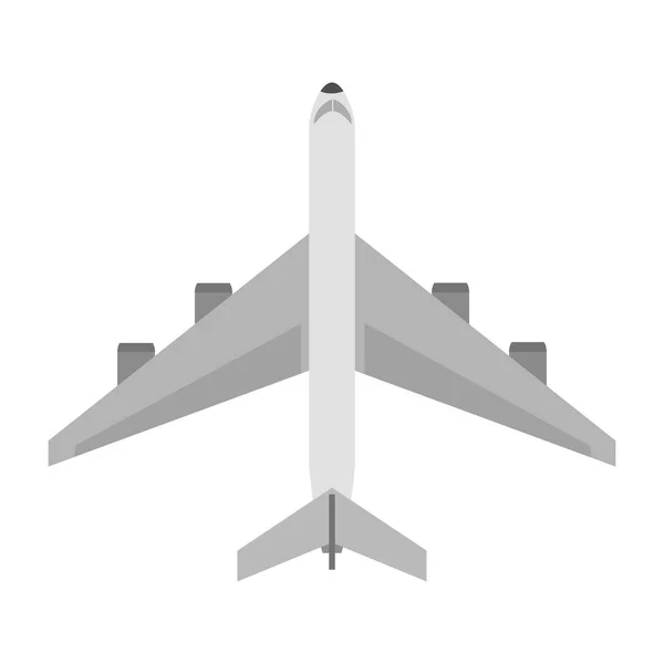 Isolated airplane design — Stock Vector