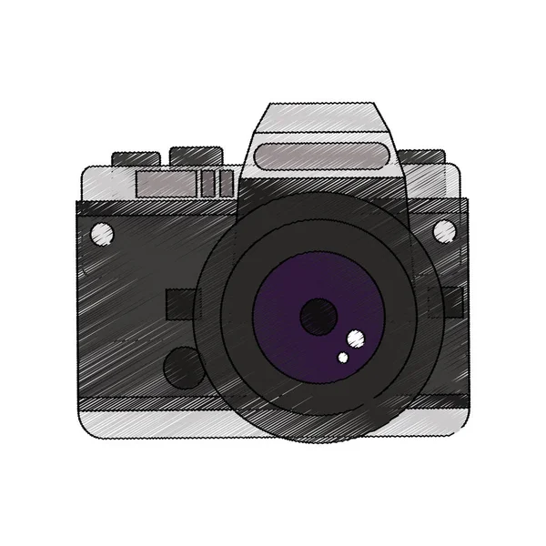 Konstrukce zařízení izolované fotoaparát — Stockový vektor