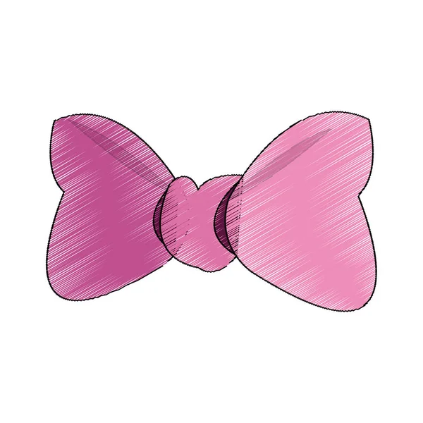 Izolované motýlek design — Stockový vektor