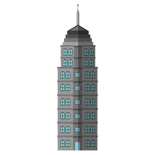 Bina izole Kulesi — Stok Vektör