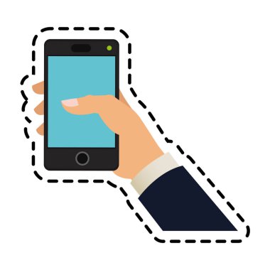 İzole Smartphone aygıt tasarım