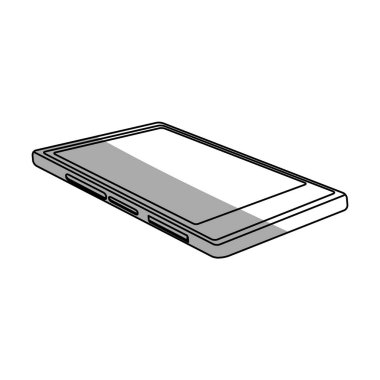 İzole tablet cihaz tasarım