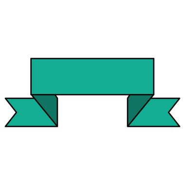 Şerit şerit yeşil grafik