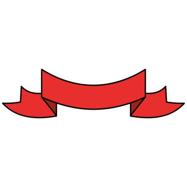 Şerit şerit kırmızı grafik
