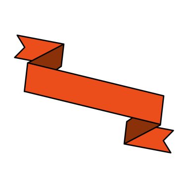 Şerit afiş tasarım simgesi