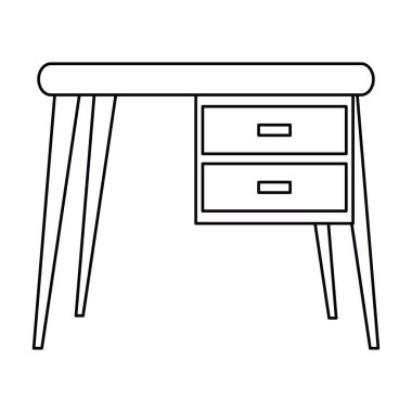 piktogram Resepsiyon ofis iş yerinde simgesi