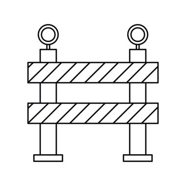 bariyer kısıtlı sokak şerit tasarım anahattı