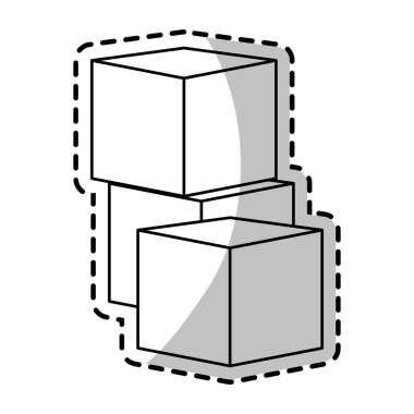 İzole blok oyuncak tasarım