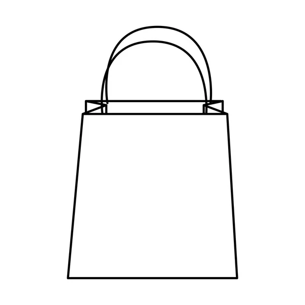 Design isolato della shopping bag — Vettoriale Stock