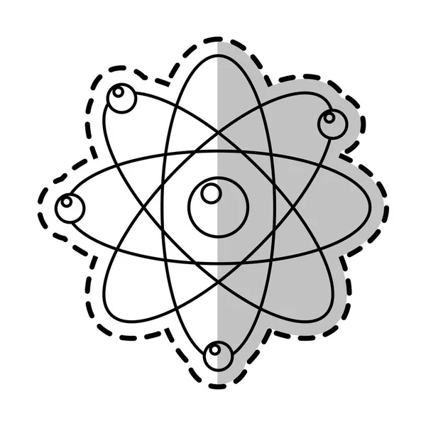 Isolerad atom design — Stock vektor
