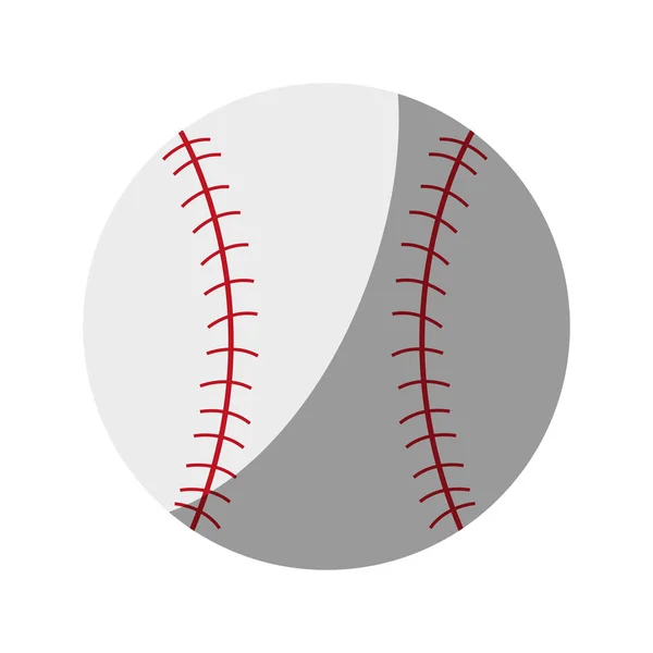 Isoliertes Baseball-Spielzeug-Design — Stockvektor