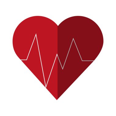 İzole kalp nabız tasarımı