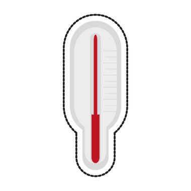 İzole termometre tasarım