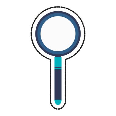 İzole lupe araç tasarım