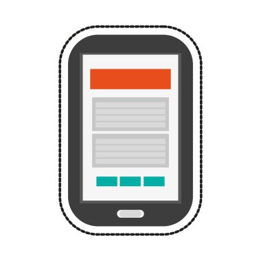 İzole Smartphone aygıt tasarım