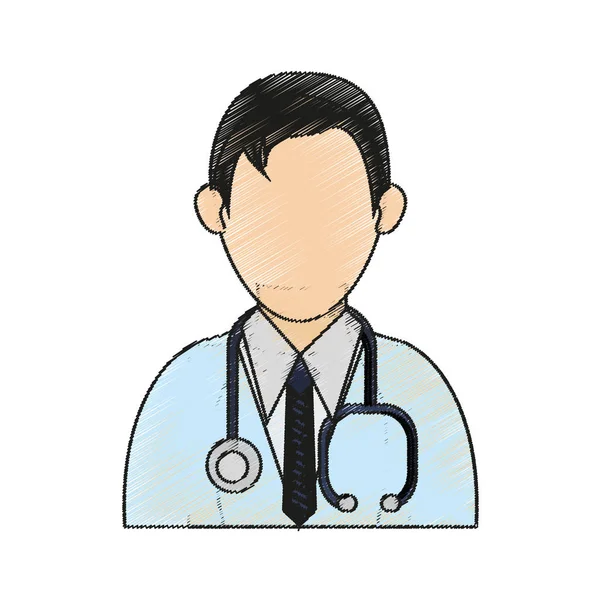 Isolated doctor design — Stock Vector