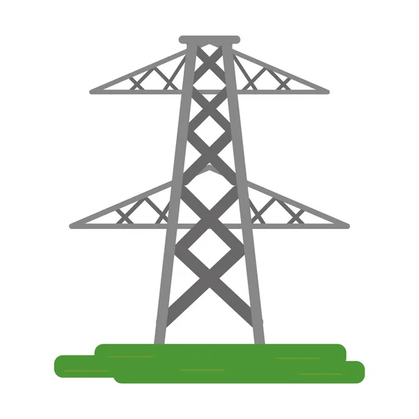 電気タワー電力エネルギー — ストックベクタ