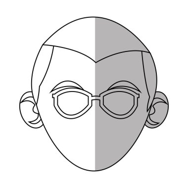 İzole avatar tasarım