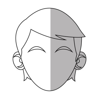 İzole avatar tasarım