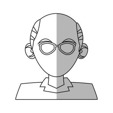 İzole avatar tasarım