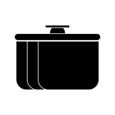 siluet pot gıda öğe kamp