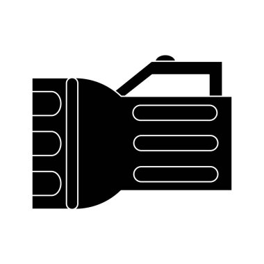 siluet fener hafif araç eleman kamp