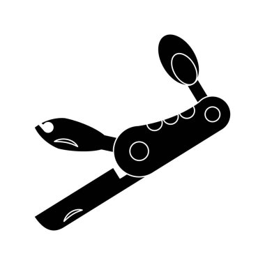 kamp piktogram bıçak çok aracı ordu