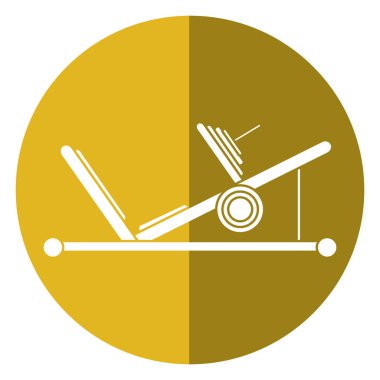 bacaklar spor makine spor salonu tasarım gölge tuşuna basın