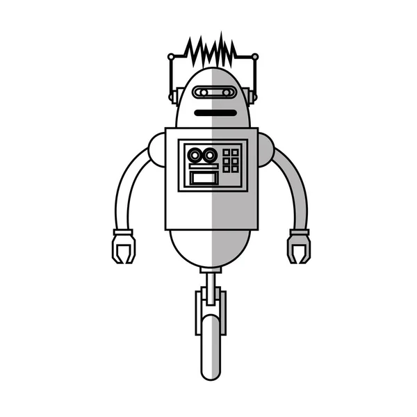 Isolated robot cartoon design — Stock Vector