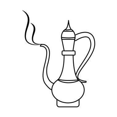 antika oryantal oyma sürahi