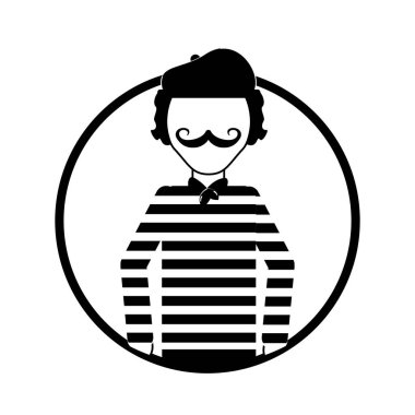 Fransız karakter karikatür