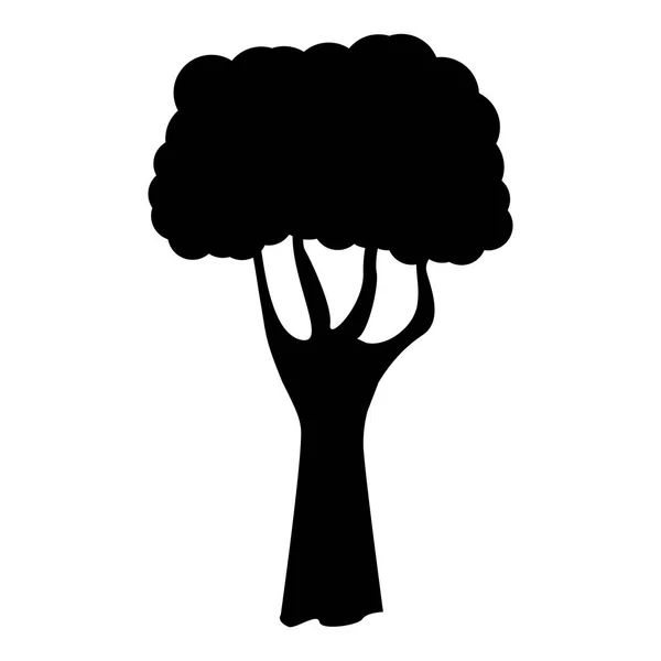 Träd grön natur — Stock vektor