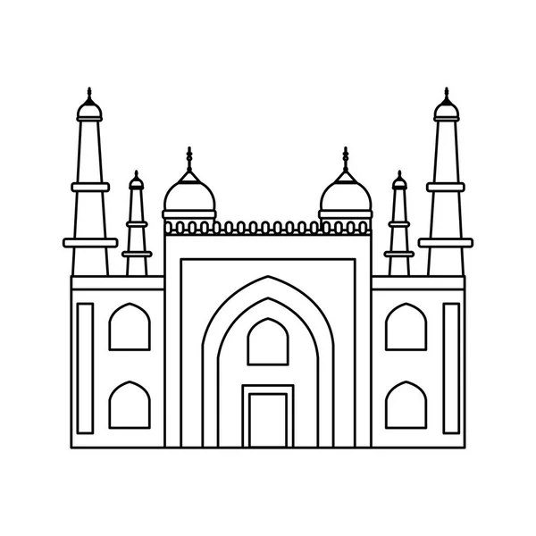 Mysore Palace Indie — Wektor stockowy