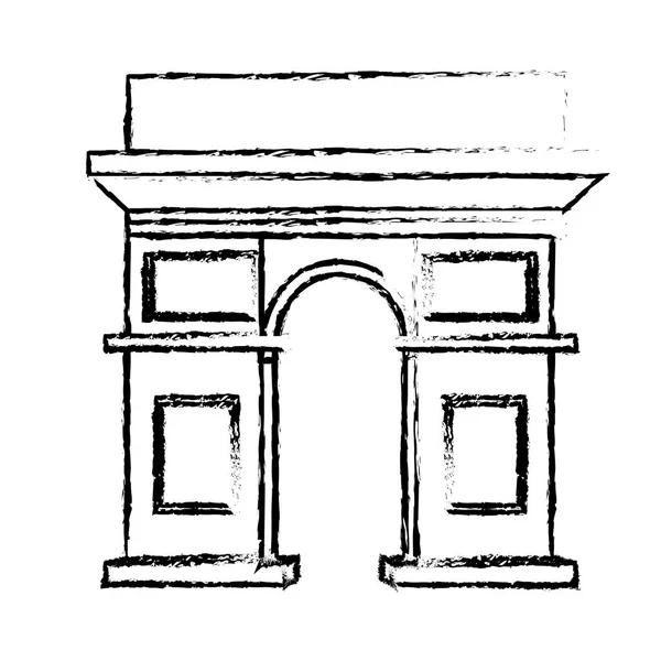 Arch of triumph — Stock Vector