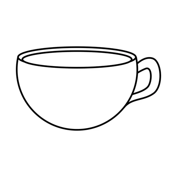 Deliziosa tazza di caffè — Vettoriale Stock