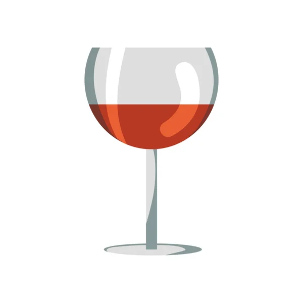 おいしいワイン カップ — ストックベクタ