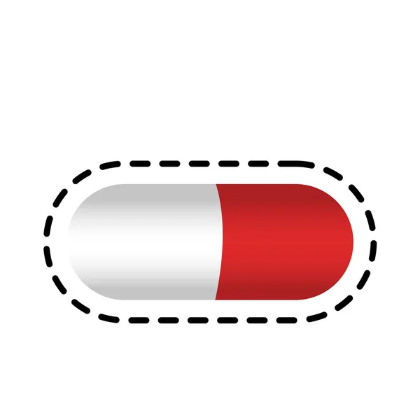 Isolerade protein supplement design — Stock vektor