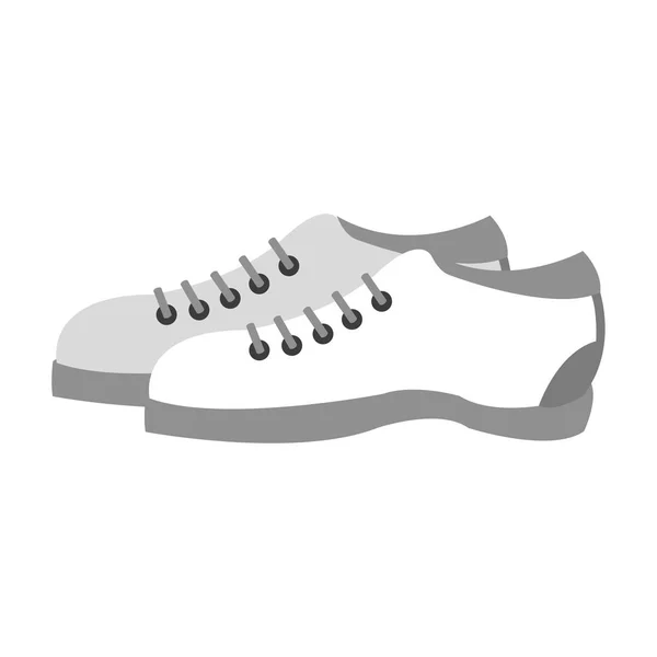 Chaussures de course isolées de conception d'entraînement — Image vectorielle