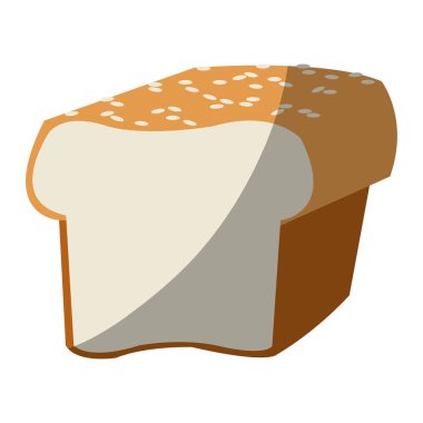 İzole ekmek tasarım