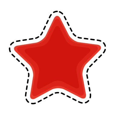 İzole denizyıldızı tasarım