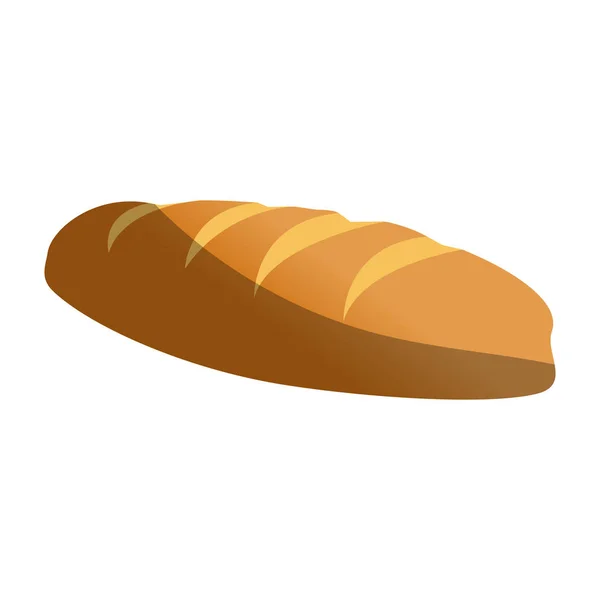 孤立的面包设计 — 图库矢量图片