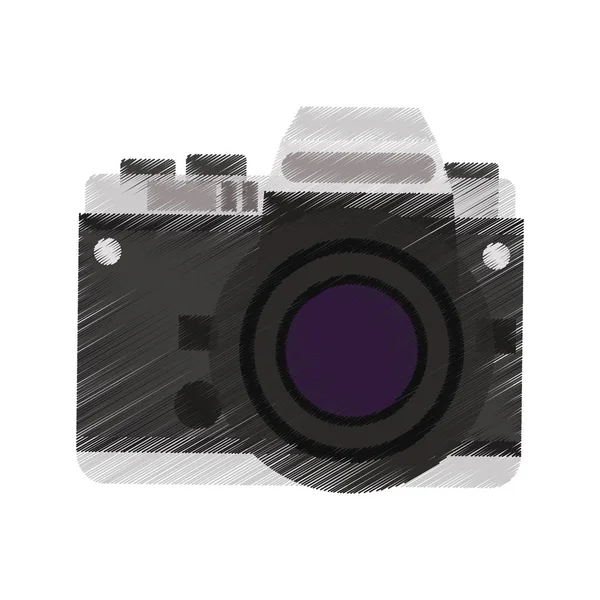 Diseño de dispositivo de cámara aislada — Archivo Imágenes Vectoriales