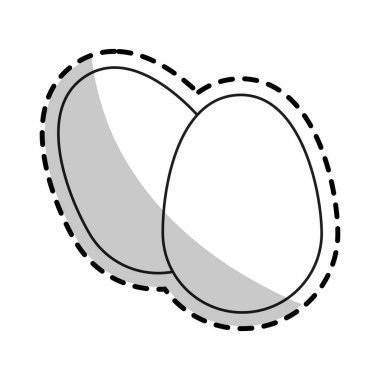 İzole yumurta tasarım