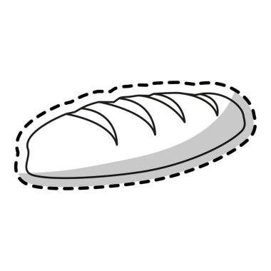 İzole ekmek tasarım