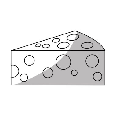 İzole peynir tasarım