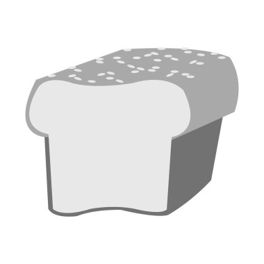 İzole ekmek tasarım