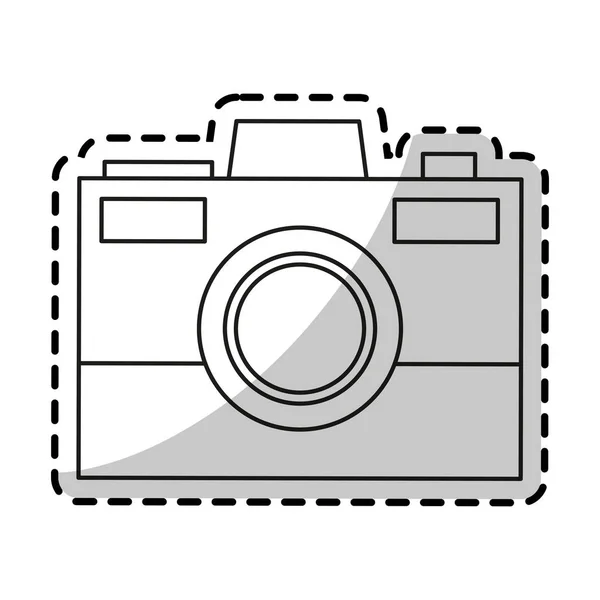 Дизайн изолированных фотоаппаратов — стоковый вектор